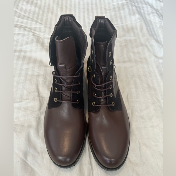 BRAND NEW English Laundry Men's Task Leather Boot, Brown, 10 M US - Picture 2 of 5